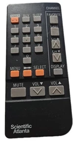 Telecomando TV via cavo Scientific Atlanta 8650-EO - testato, funzionante, vintage - Foto 1 di 23