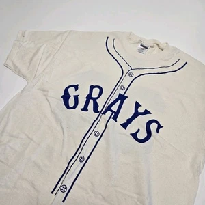 Vintage Homestead Grays Shirt Mens XL Extra Large Negro League Baseball Y2K - Picture 1 of 7