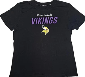 T-shirt NFL Minnesota Vikings girocollo Drifit donna taglia L traspirante - Foto 1 di 7