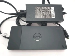 Dell USB-C Dockingstation K20A001 mit Dell 19,5V 130W Netzteil LA130PM190 - Bild 1 von 9