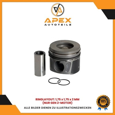 MOTOR DIESEL LAND ROVER RANGE ROVER 3.0 TDV6 306DT GEN 2 PISTONES CON ANILLOS - 0.50 Foto 1 de 4