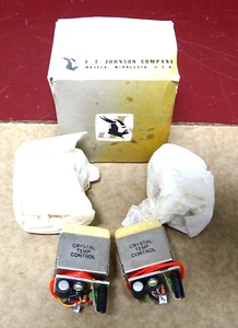 Gruppe von 4, E F Johnson Kristall Temp Controls, NOS - Bild 1 von 7