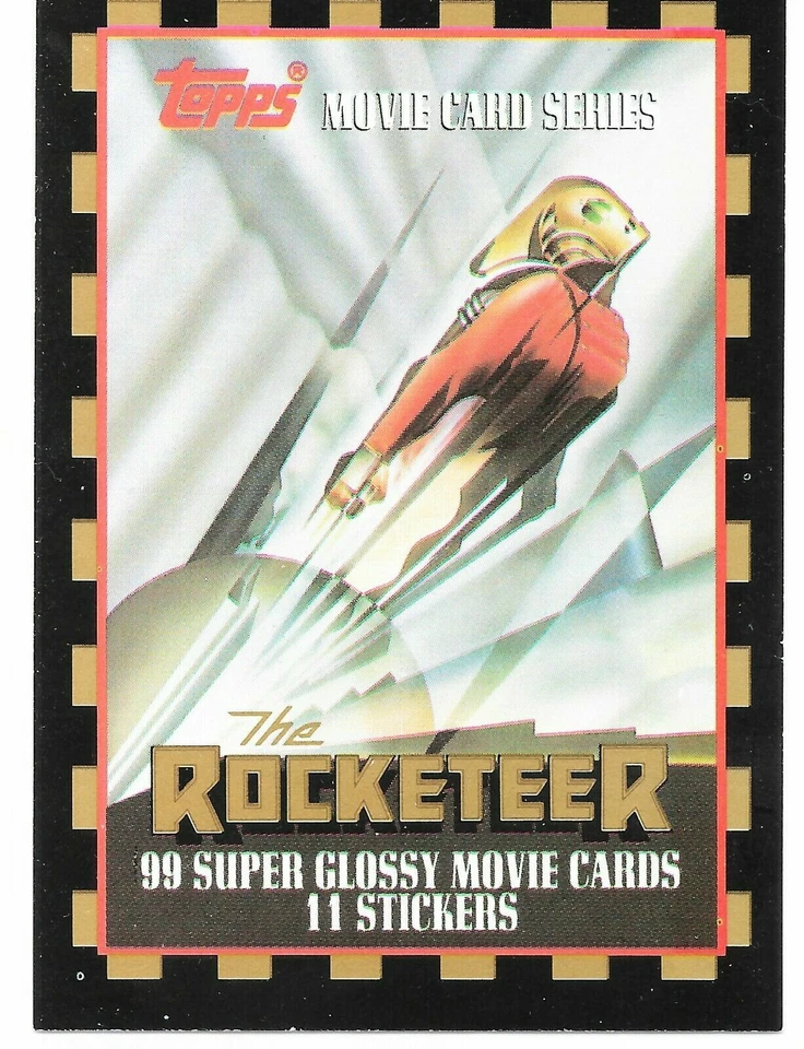 Rocketeer Movie Trading Cards Topps 1991 You Pick 1 to 99 OR S2 to S11 - Image 1 of 1