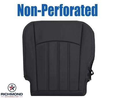 Для 2009-2012 Dodge Ram Laramie - водитель низ кожаный чехол на сиденье серый не перфорационный - Изображение 1 из 4