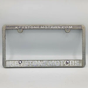 Marco de matrícula de metal Keystone Motors delantero o trasero - Imagen 1 de 2