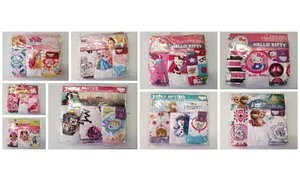 *NIP - HELLO KITTY, DISNEY - GIRL'S 3-PACK PANTIES/HIPSTERS - LICENSED - Picture 1 of 17