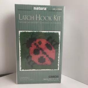 Latch Hook Kit Ladybug #P542 Caron Intl. Natura - Picture 1 of 6
