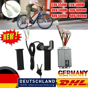 24-48V 350W-1000W Motor Bürsten Speed Controller Mit Gasgriff Für E-Bike -DHL- - Bild 1 von 18