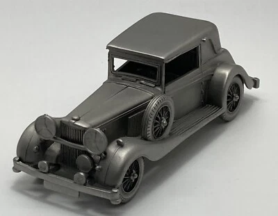 Danbury Mint Pewter - 约 1/43 比例 - 1936 年 Alvis Speed 25 — 第 1/4 张图片