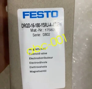 FESTO DRQD-B-25-90-YSRJ-A-AR-FW Magnetventil Brandneu Lufttransport - Bild 1 von 2