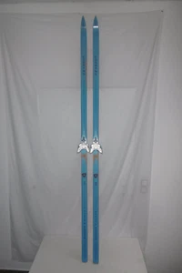 ANTIKE HOLZ LANGLAUFSKI VON SKIMASTER LÄNGE 210 CM INKL. BINDUNG - Bild 1 von 4