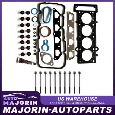 Head Gasket Set Bolts For Mini Cooper 1.6L 2002 2003 2004 2005 2006 2007 2008 - Image 1 of 4
