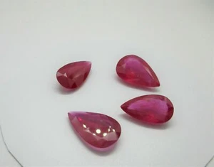 Natural Loose Thailand Ruby Lot Weight 49.59 Carats (4) - Picture 1 of 9