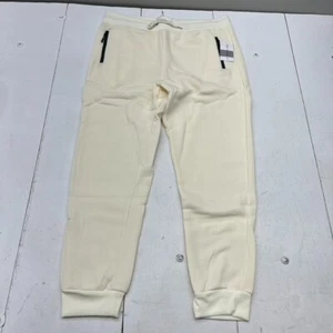 Pro Star Ivory Cream Jogger Sweatpants Zip Pockets Mens Size 3XL - Picture 1 of 9