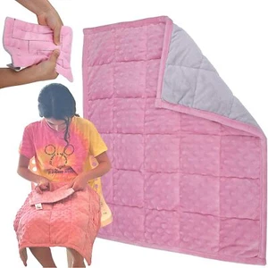 Manta ponderada almohadilla regaderada para niños - 5 libras. Paquete con laberinto de mármol Fidget - Sen - Imagen 1 de 6