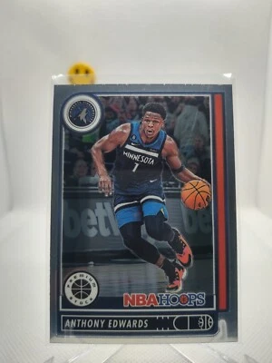 2022-23 Panini Chronicles Hoops Premium Stock Anthony Edwards #587 - Image 1 of 2