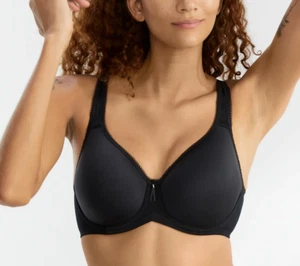 New Wacoal 853192 Basic Beauty Spacer Underwire T-Shirt Bra Size 40DD Black - Picture 1 of 4