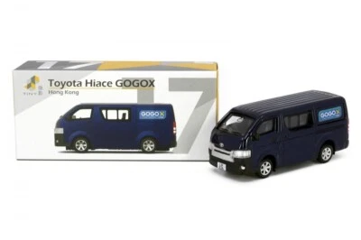 Tiny City 17 Die-cast Toyota Hiace GOGOX Hong Kong furgoneta de reparto Foto 1 de 3