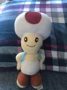 Vintage Play By Play Super Mario Toad Plush 2002 - Imagen 1 de 6