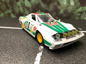Imperfect 1:24 Diecast Car BURAGO LANCIA STRATOS ALITALIA RALLY No Box AS-IS - Picture 1 of 24