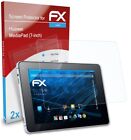 atFoliX 2x Displayschutzfolie für Huawei MediaPad (7-inch) Schutzfolie klar