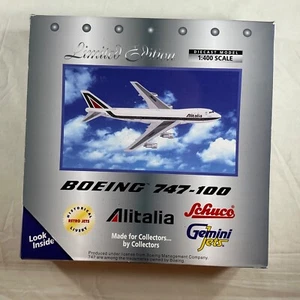 Gemini Jets 3557358 1:400 Diecast Airliner Alitalia Boeing 747-100 Limited Editn - Picture 1 of 1