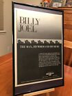 GROSSE 11x17 GERAHMTE BILLY JOEL ""THE NYLON CURTAIN"" RADIO SHOW LP ALBUM CD PROMO AD