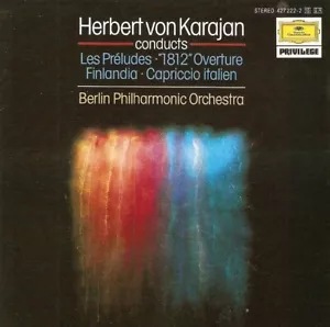 Herbert von Karajan - Les Préludes, Ouvertüre 1812, Capriccio Italien (CD 1987) - Picture 1 of 2