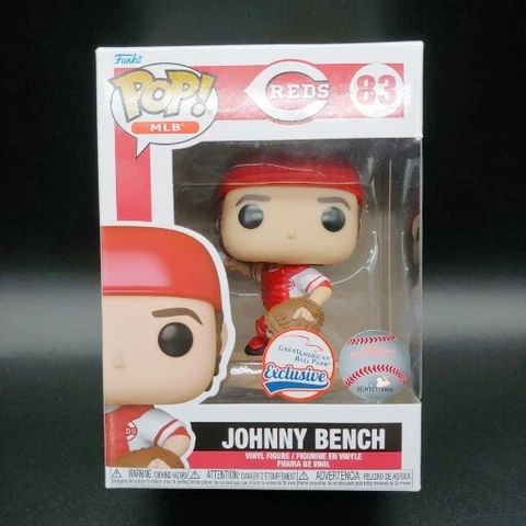 Johnny Bench Funko Pop SGA NIB  Cincinnati Reds Exclusive Cover