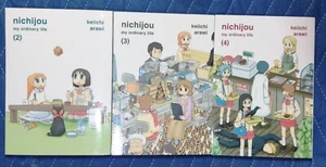 Lote De 4 Nichijou My Ordinary Life Manga Inglés Vol.2,3,4,5 PB, 2015, Vertical - Imagen 1 de 24