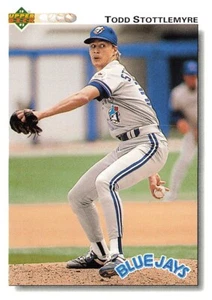 Todd Stottlemyre 1992 Upper Deck #371 Toronto Blue Jays - Picture 1 of 2