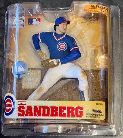 Ryne Sandberg Chicago Cubs HOF Cooperstown Collection McFarlane New in Package Cover