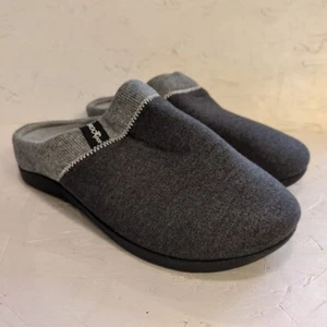 ErgoFoot Orthotic Slipper Size 37 Arch Support Women 6.5 Mens 5.5 Gray Comfort - Picture 1 of 7