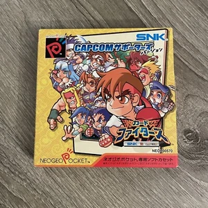 NeoGeo Pocket Color Cartridge Card Fighter Clash SNK VS CapCom Japanese Version - Picture 1 of 4
