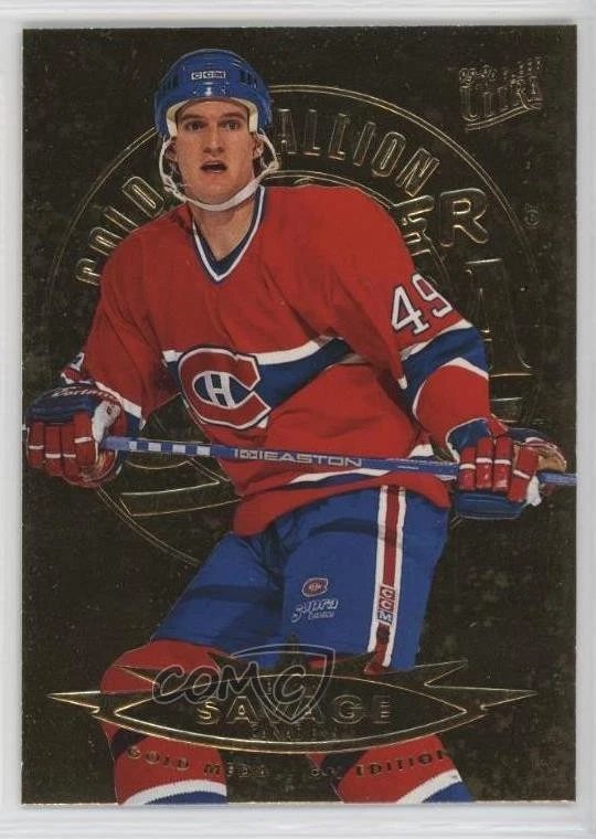1995-96 Fleer Ultra Gold Medallion Edition Brian Savage #84 - Image 1 of 2