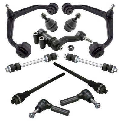 Kit de chasis de dirección delantera de 11 piezas para Chevrolet Silverado 2500HD 3500HD 2011-2019 Foto 1 de 4