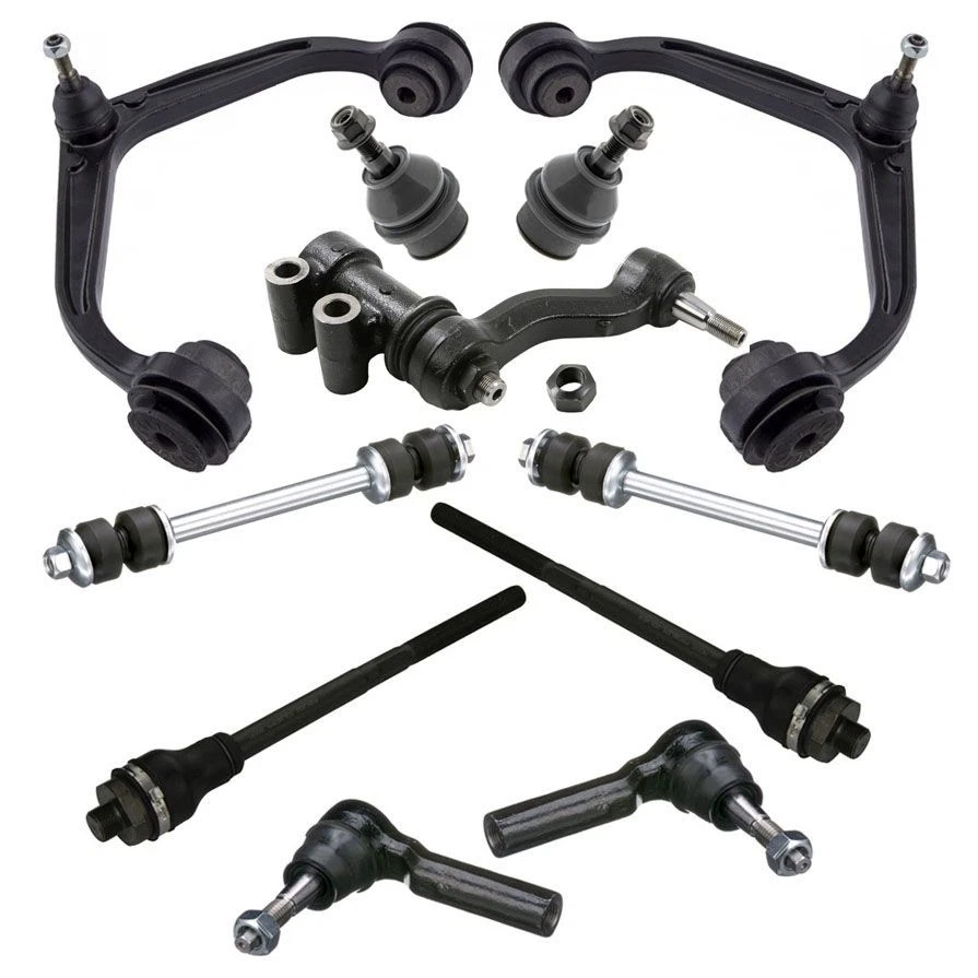 Kit de chasis de dirección delantera de 11 piezas para Chevrolet Silverado 2500HD 3500HD 2011-2019 Foto 1 de 4