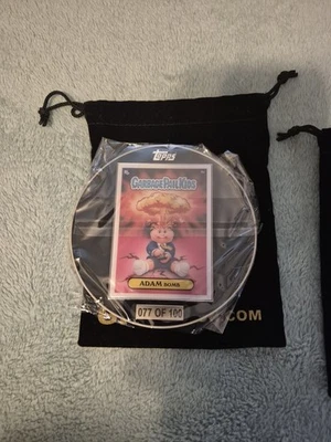 Garbage Pail Kids Adam Bomb OS1 Card Art Challenge Coin LARGE 4.75 - Image 1 of 2