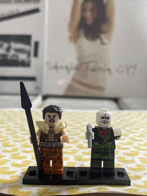 KRAVEN ОХОТНИК + ХАМЕЛЕОН LEGO МИНИФИГУРКА sony человек-паук братья фильм mcu - Изображение 1 из 4