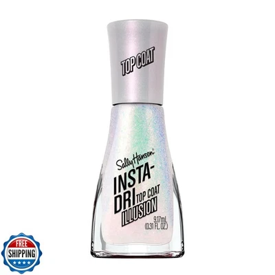 Sally Hansen Insta-Dri, Illusion, Quick Dry, Long Lasting, Sheer, Shimmery Wh - Image 1 of 4