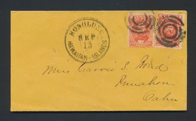 FUNDA HAWAI 1870 A OAHU 2c PAR Foto 1 de 4