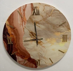 OROLOGIO IN RESINA DA PARETE DIAMETRO 80 - Picture 1 of 1