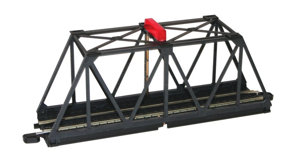 Bachmann 44473 HO E-Z Track Truss Bridge with Blinking Light - Image 1 of 1