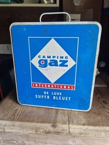 Vintage Camping Gaz De Luxe Super Bleuet Camp Stove - Picture 1 of 4