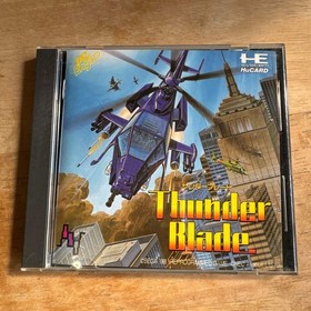 Thunder Blade PC Engine Japan 2w