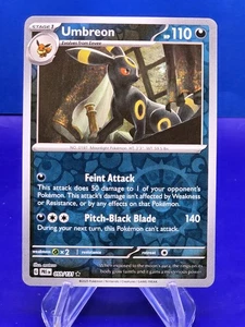 Umbreon 059/131 SV: Prismatic Evolutions Reverse Holo Pokemon - Picture 1 of 2