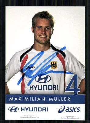 Maximilian Müller Hockey Nationalmannschaft Originial Signiert + A 247015 - Bild 1 von 2