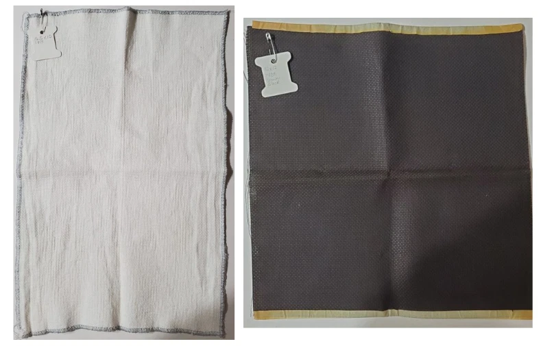 Craft fabric miscellaneous, evenweave and Aida-inexpensive multi color/count - Image 1 of 1