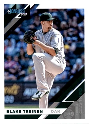 2019 Donruss Baseball Card #77 Blake Treinen - Image 1 of 2