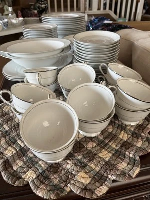 House Style,  Wedding  Band  Dinnerware - Image 1 of 4